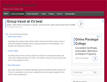 Tablet Screenshot of fondosparaescritorio.net